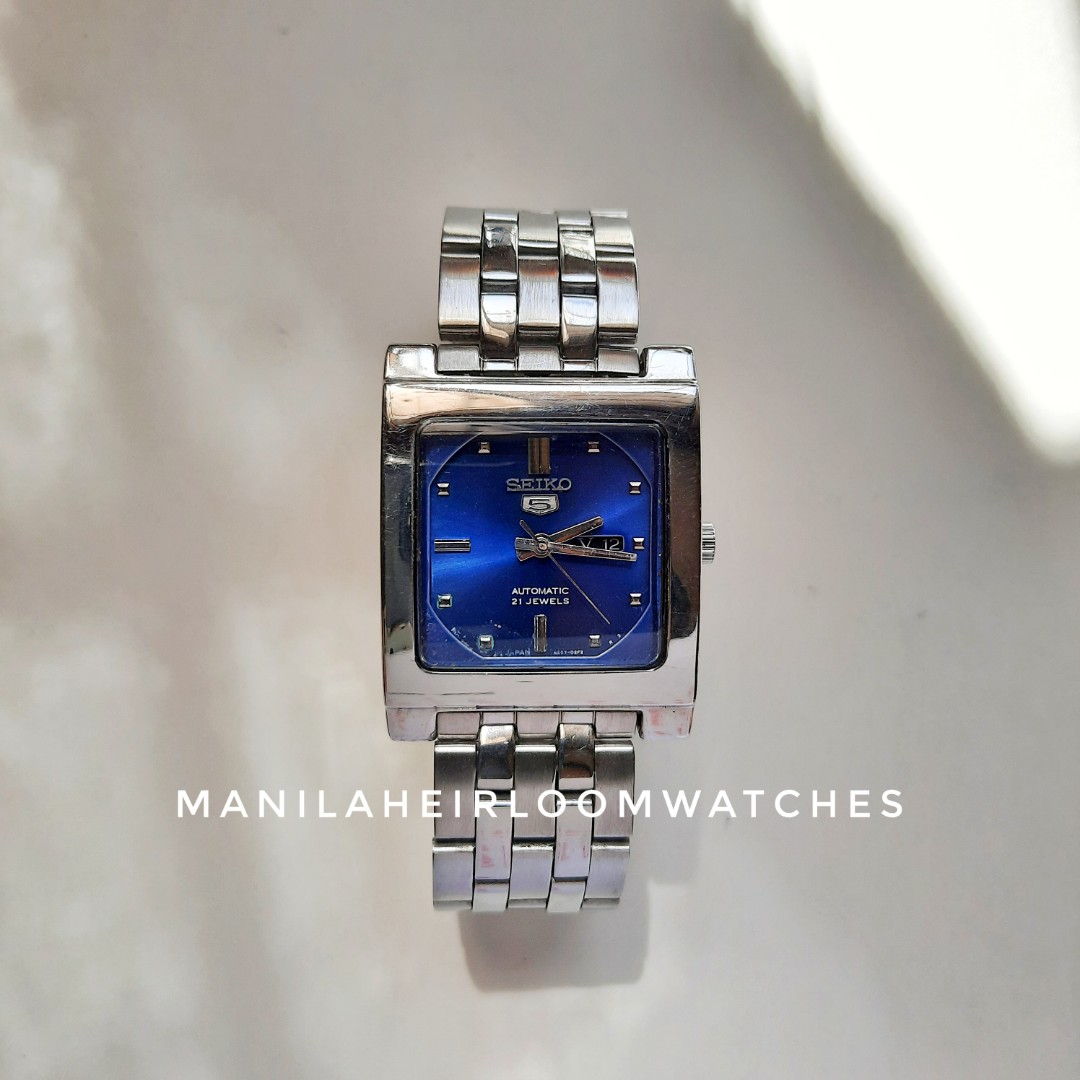 Seiko 5 Square Mens Japan Automatic Watch, Men's Fashion, Watches &  Accessories, Watches on Carousell