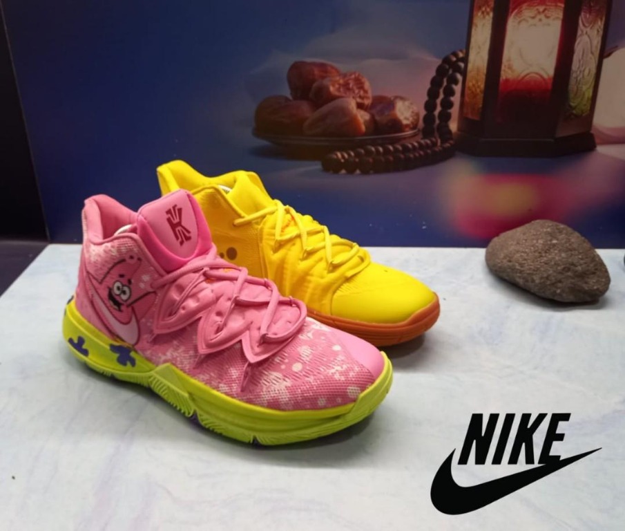 Sepatu Basket Nike Kyrie 5 CJ6951-500 Spongebob x Patrick Size 43, Olah  Raga, Perlengkapan Olahraga Lainnya di Carousell