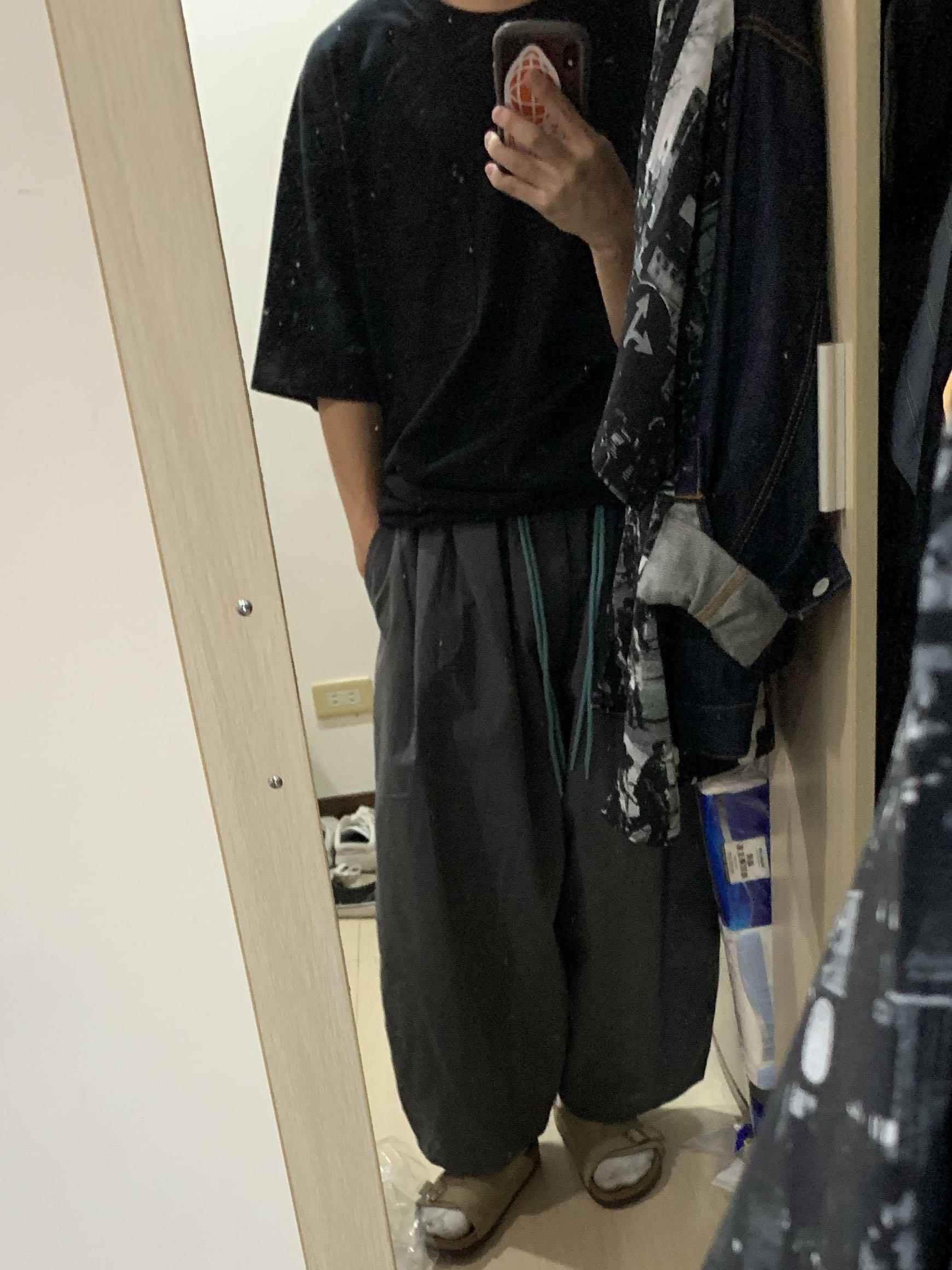 Sillage  シアージ circular pants black