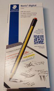 Staedtler Noris Digital Jumbo EMR Stylus with Soft Digital Eraser (Yellow/Black)