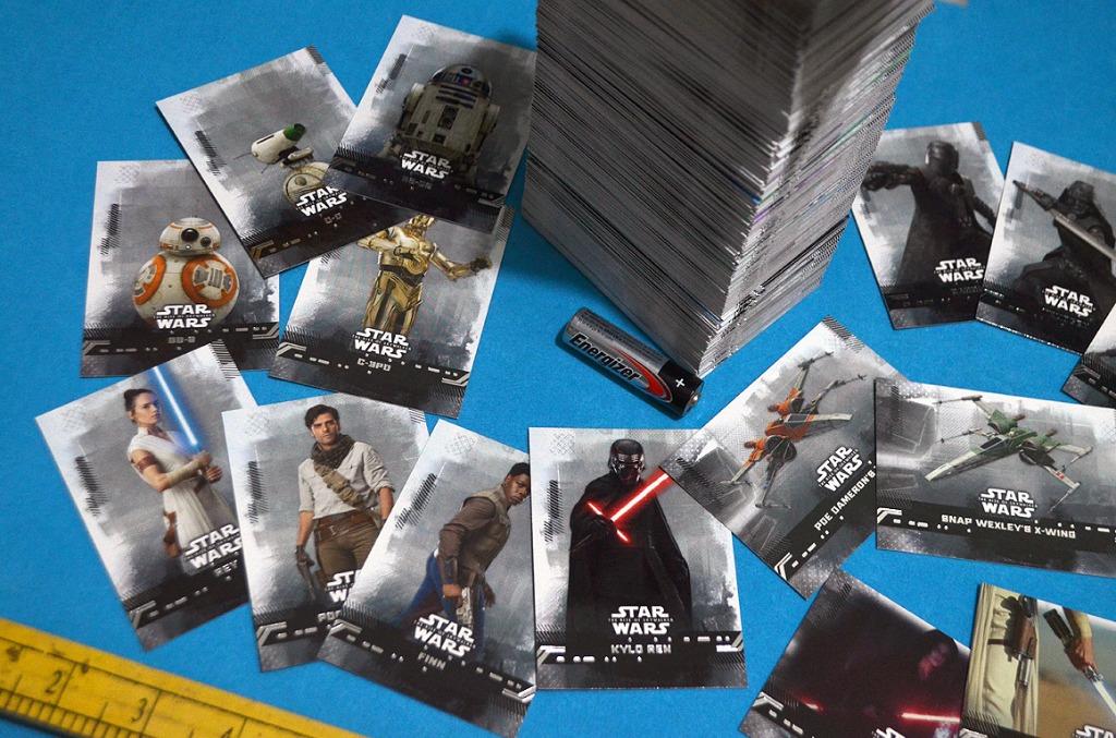 Star Wars Galaxy cards, Rise of Skywalker cards and SW Concept Art
