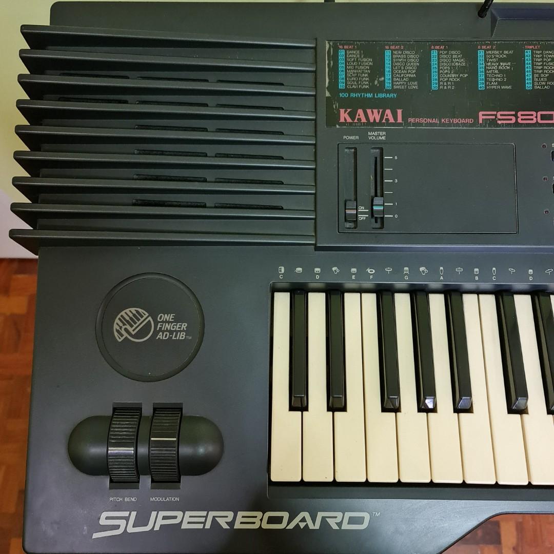 Superboard KAWAI Personal Keyboard FS800, Hobbies & Toys, Music & Media