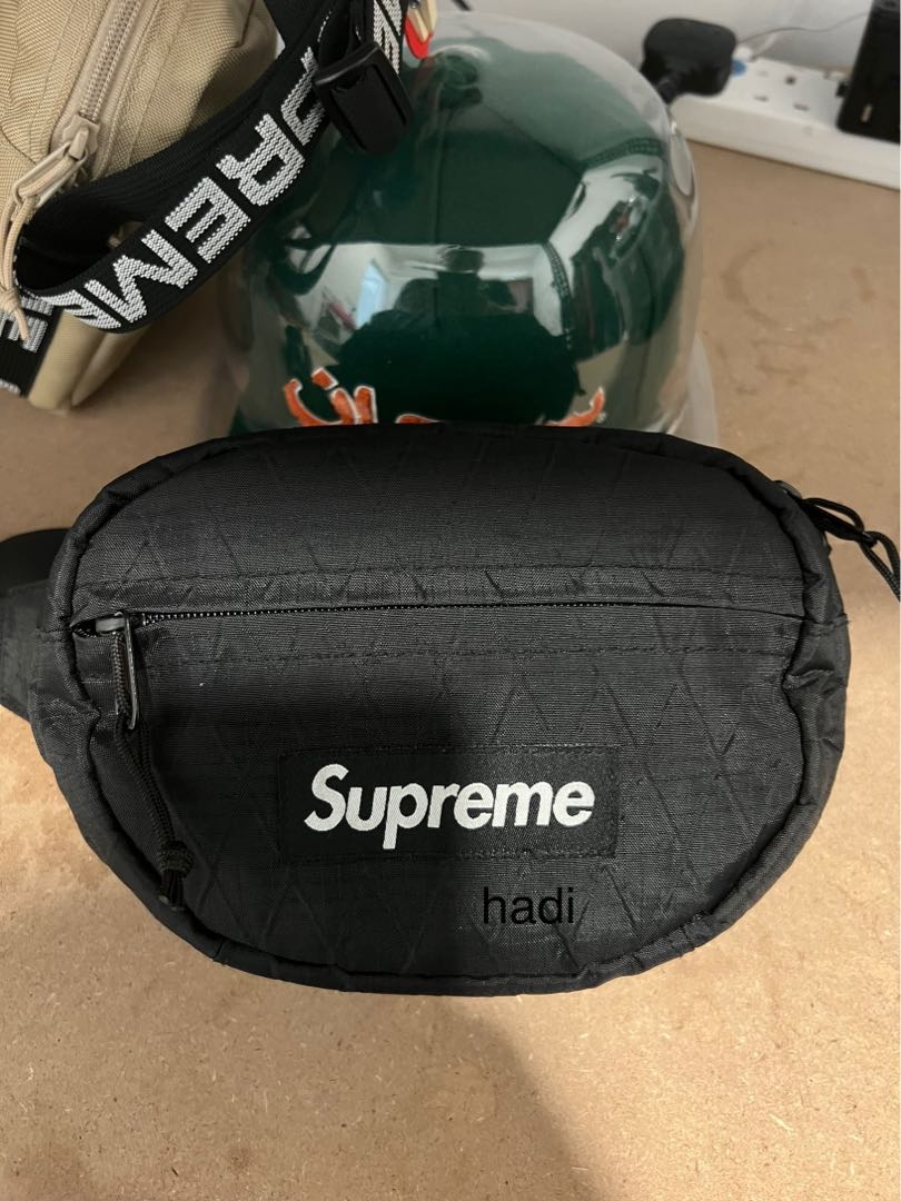 Supreme fw18 waist bag black sale