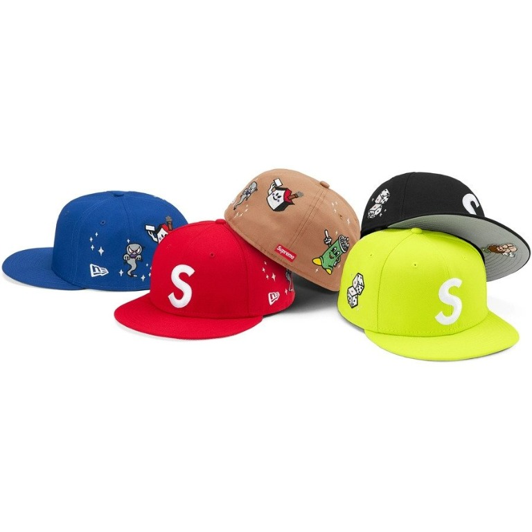 Supreme New Era Character S Logo Cap, Men's Fashion, Watches