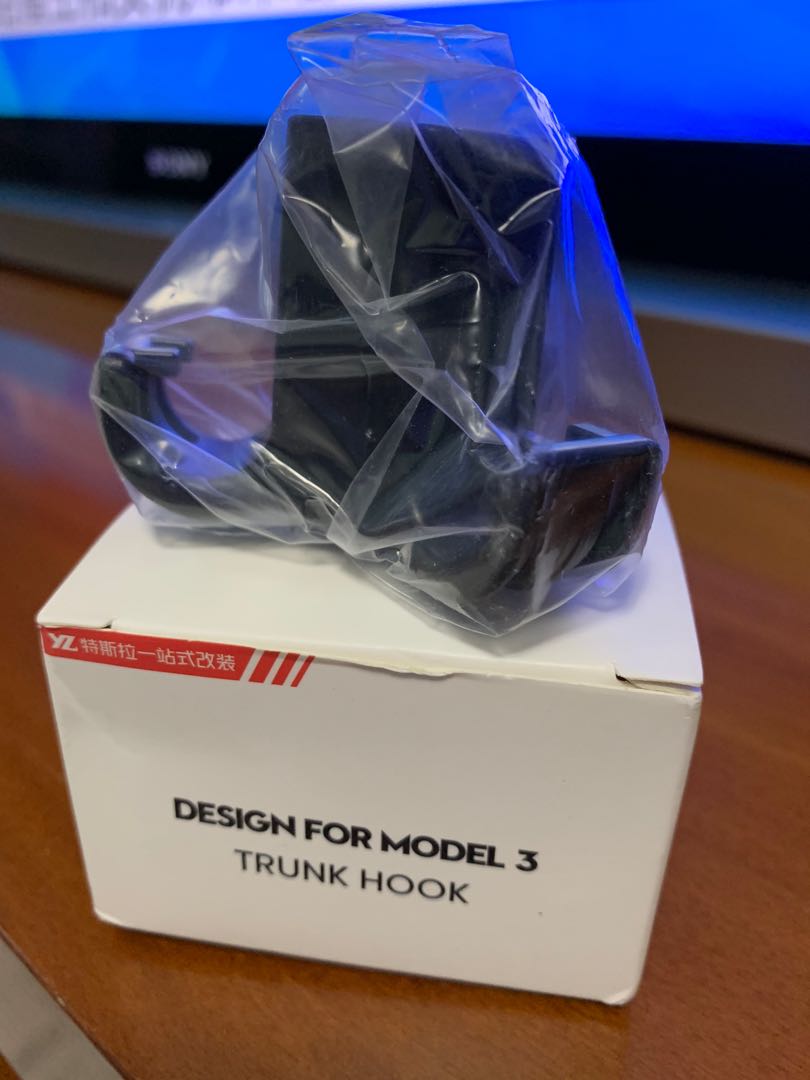 Tesla Model 3 Standard / Performance Trunk Hook, Car Accessories