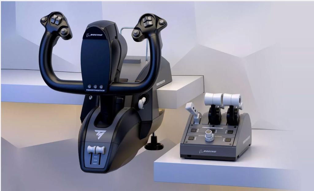 THRUSTMASTER BOEING YOKE PACK JOYSTICKYOKE/THROTTLE/PC/XBOX, Video
