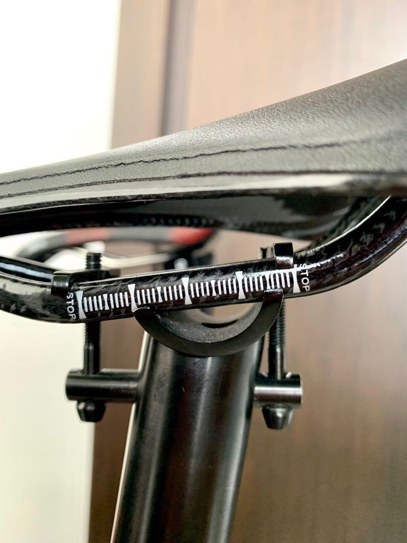 Brompfication Black Titanium Seatpost 新品】Brompfication チタン