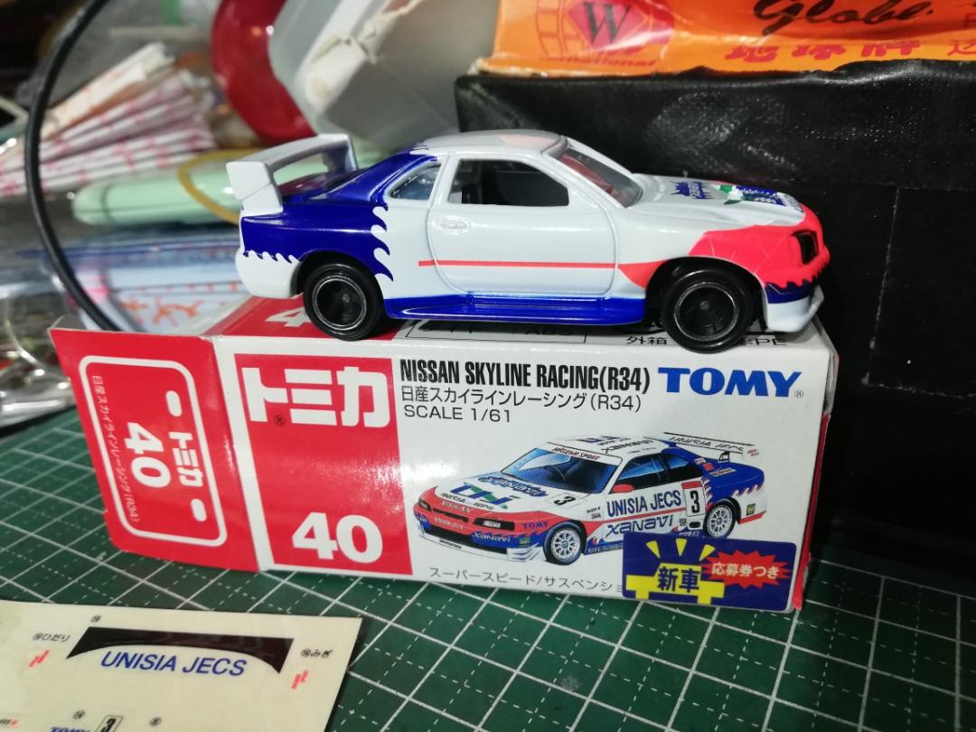 Tomica 40 Gtr R34 興趣及遊戲 玩具 遊戲類 Carousell