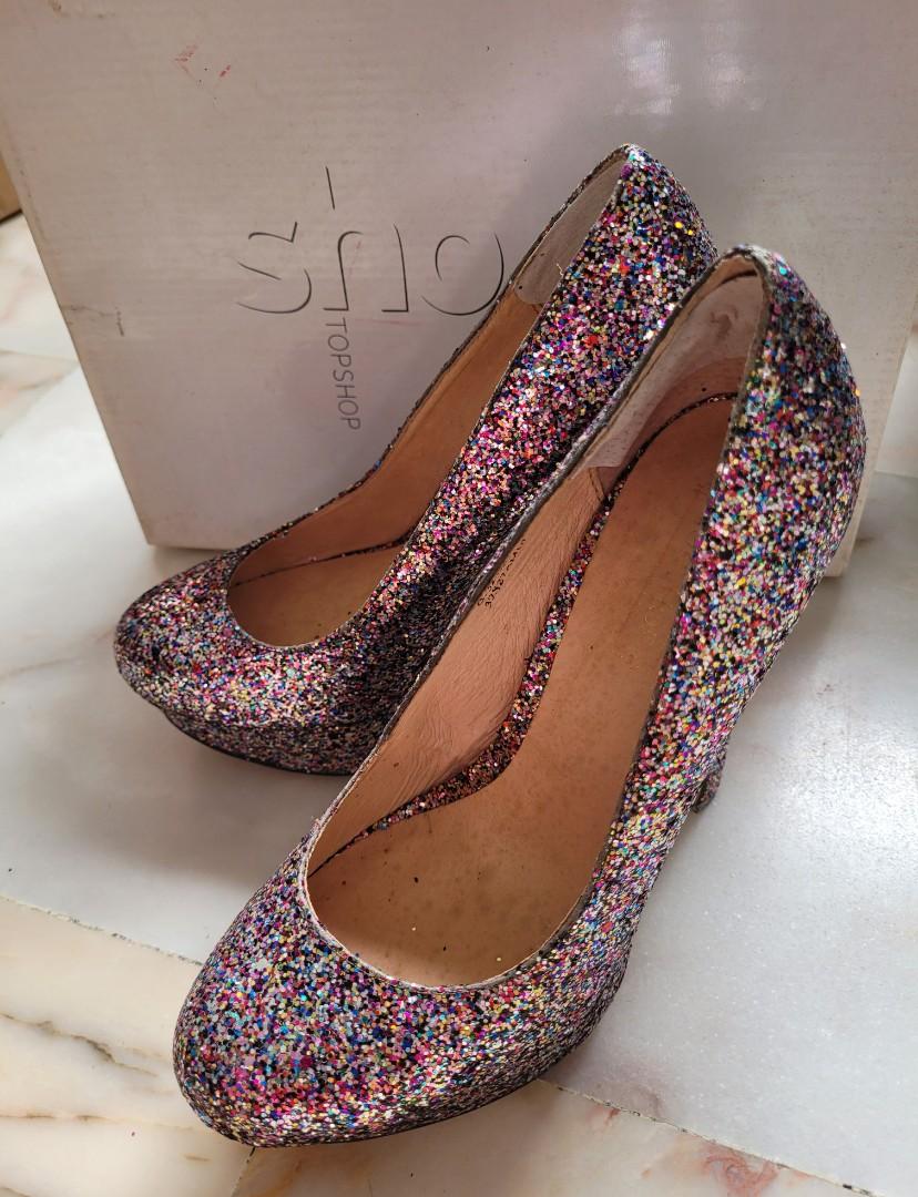Topshop hotsell glitter shoes