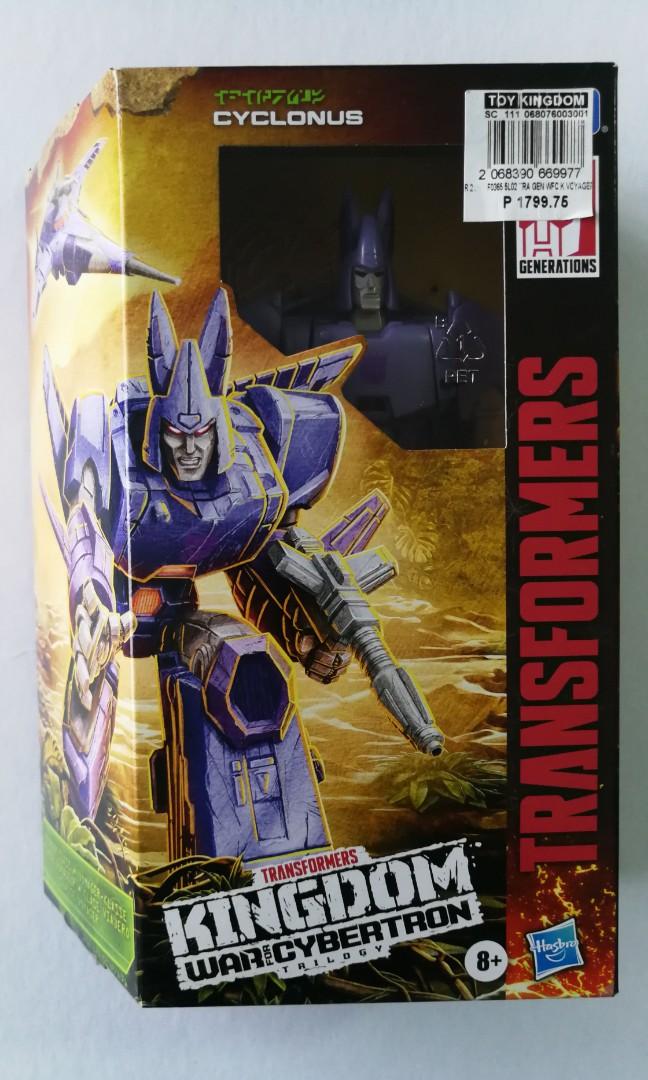 Transformers Kingdom Cyclonus, Hobbies & Toys, Toys & Games on Carousell