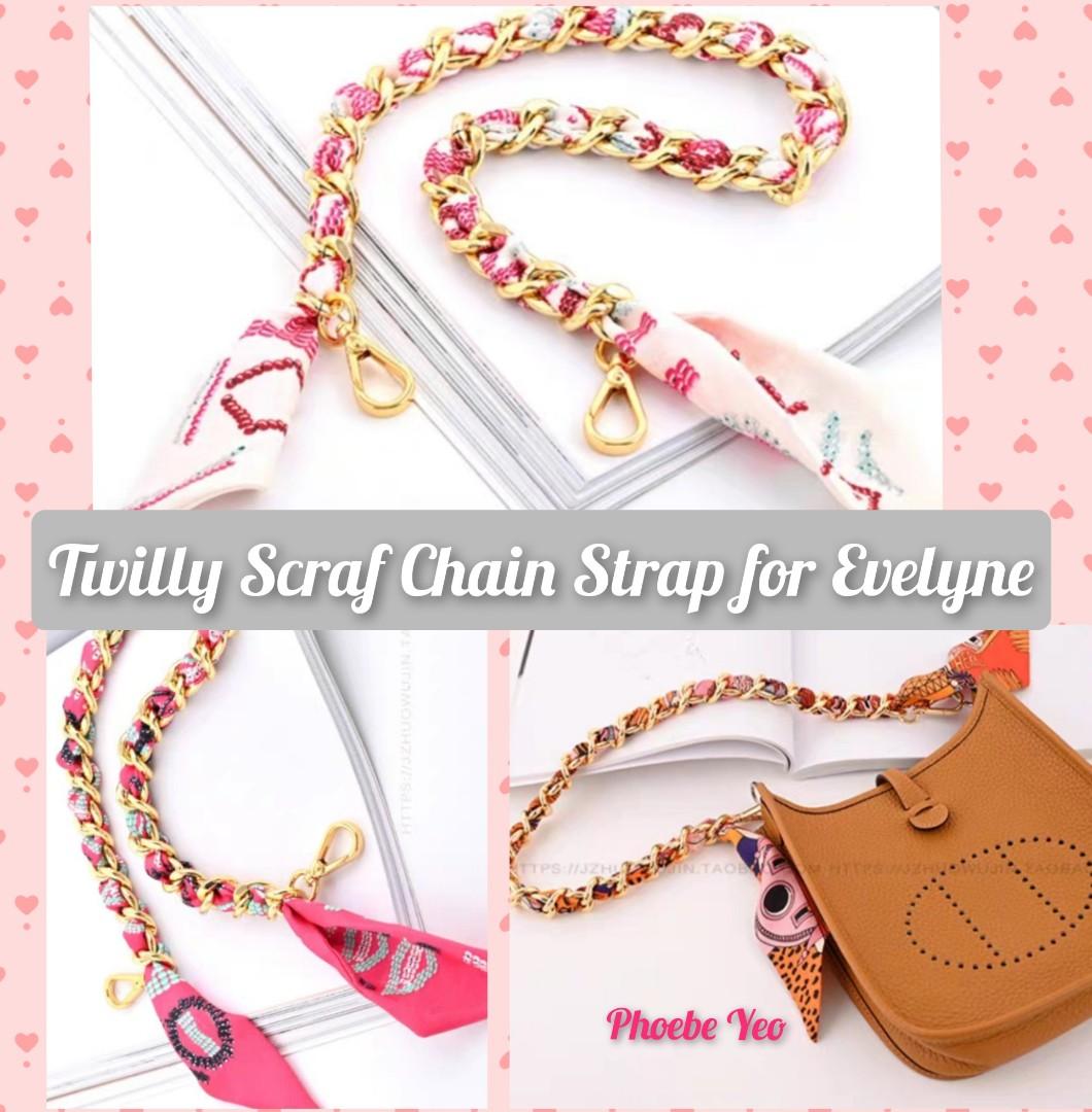 Twilly Scarf Chain Strap for Evelyne