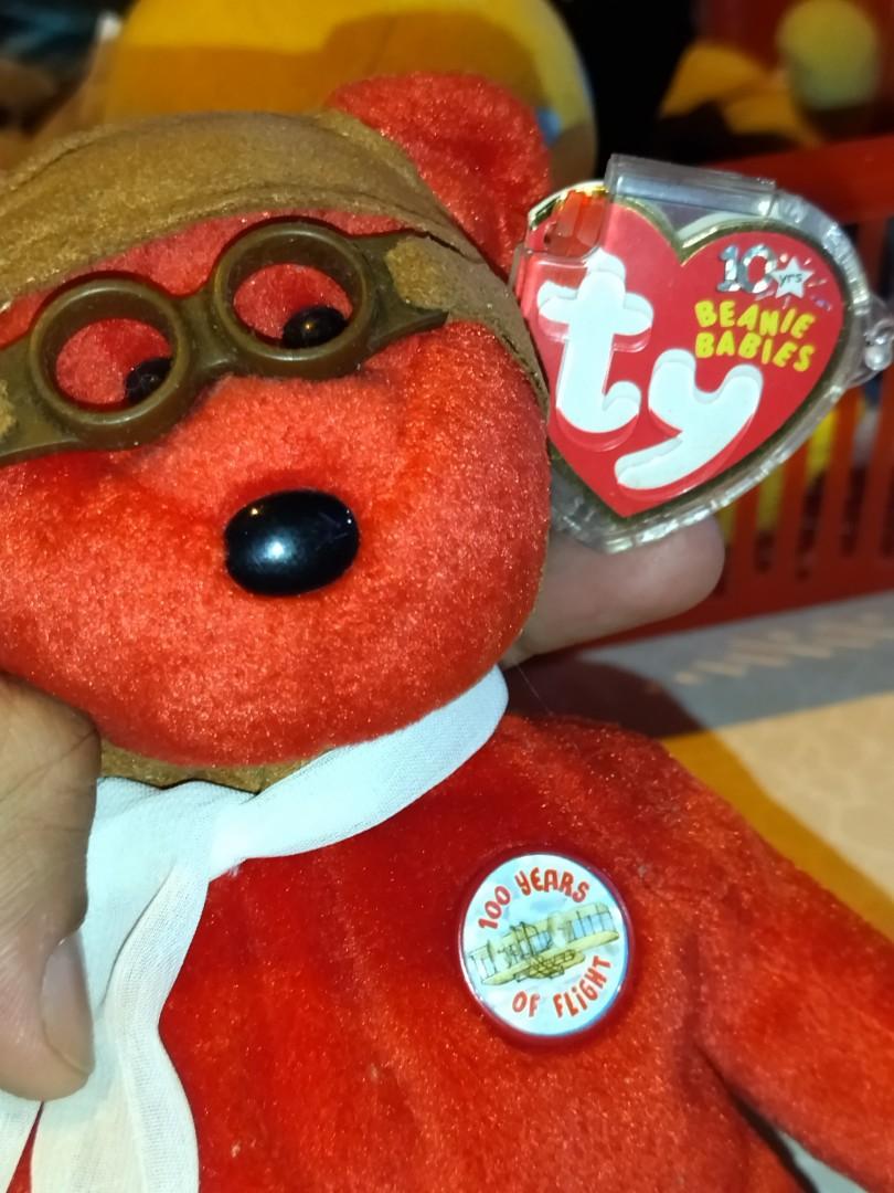 100 years of flight beanie baby sales
