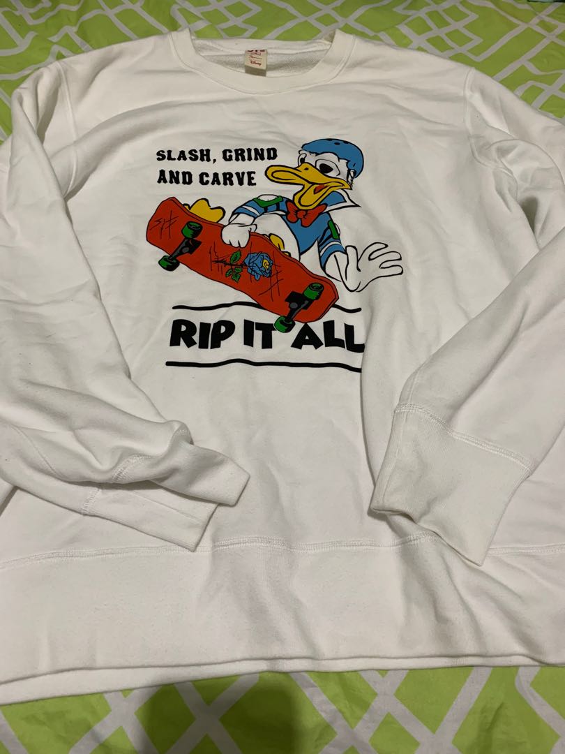 Uniqlo donald duck sweatshirt clearance