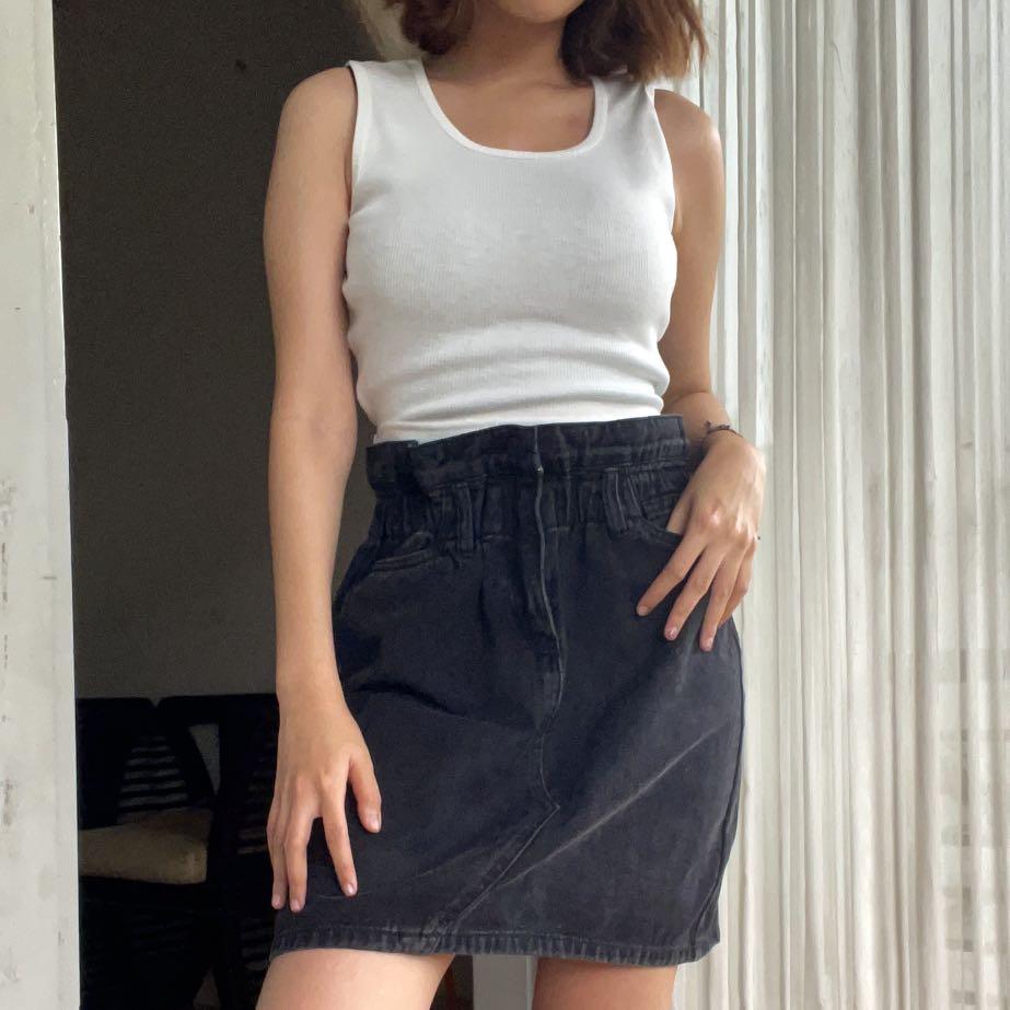 Vero moda discount paperbag skirt