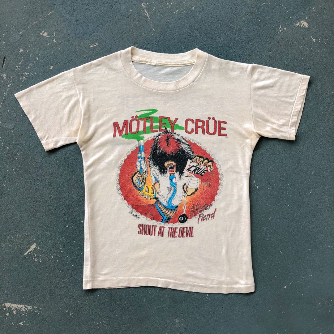 Vintage 80s Motley Crue Shout At The 