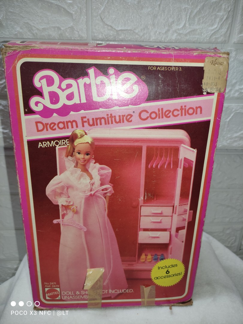 Barbie dream hotsell furniture collection