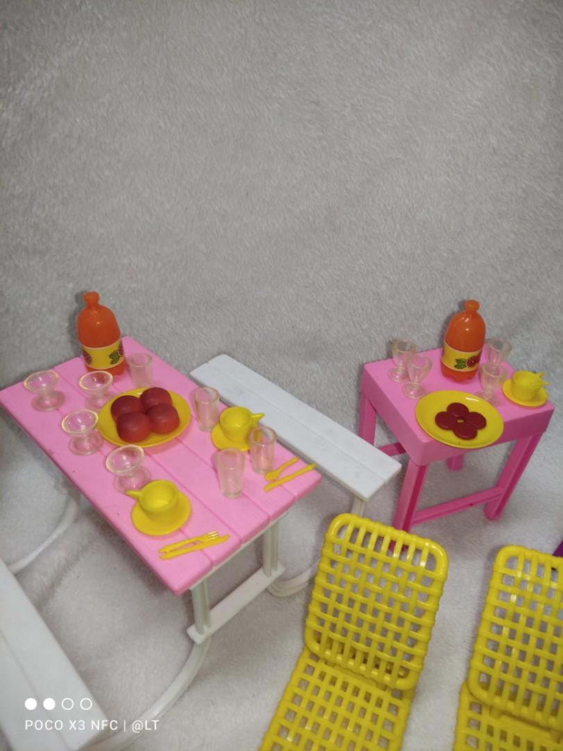 Vintage barbie 2025 picnic set