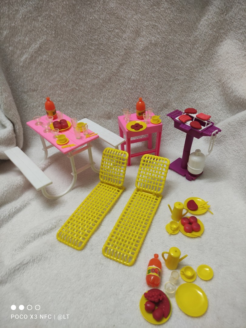 Barbie picnic set new arrivals
