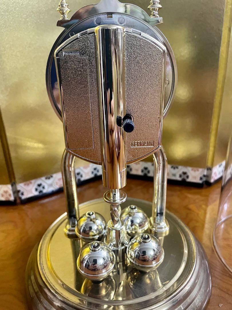 Vintage German " Hermle " Anniversary Quartz Clock Time Working