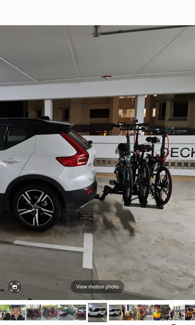 Volvo XC40 Custom Hitch Receiver for Bike Rack Mount (2 inches), Car