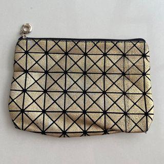 Wallet pouch wanita gold black pouch tas kecil pouch wanita