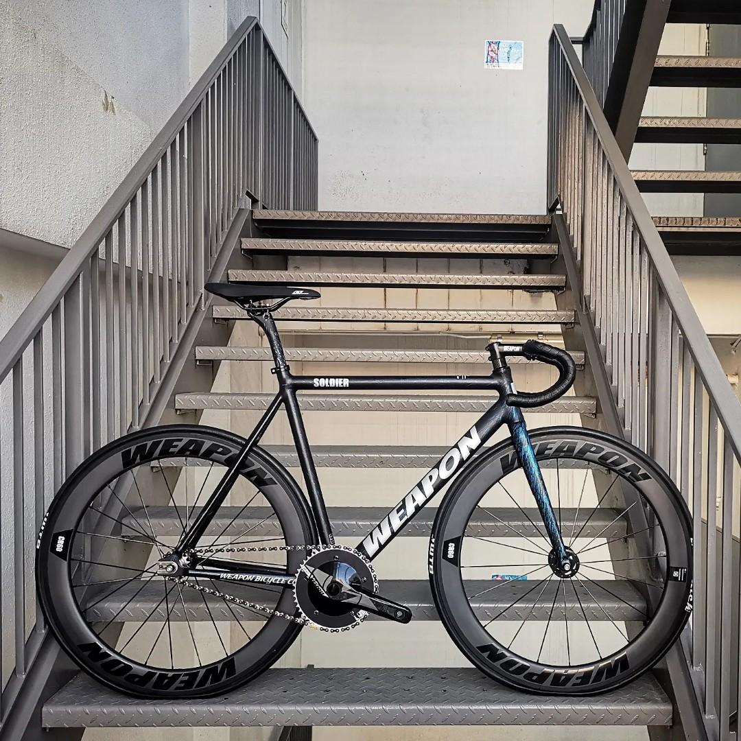 Carbon sale fixie frameset