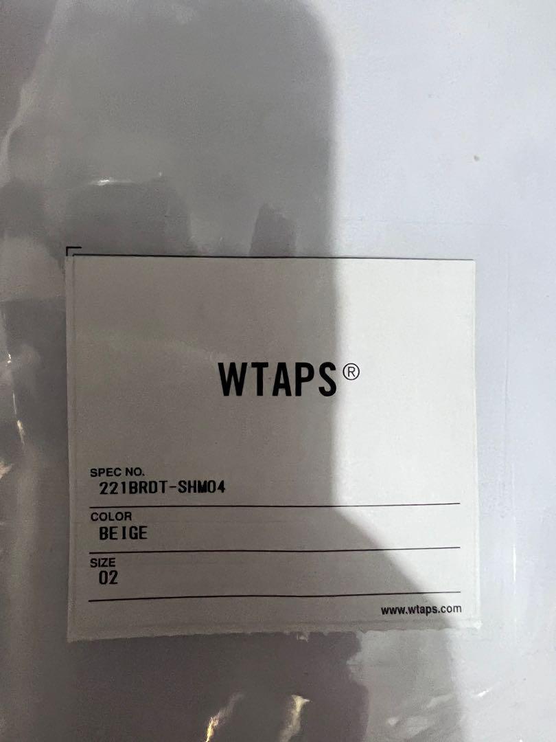 Wtaps smock LS poly ripstop Size 02, 男裝, 上身及套裝, T-shirt