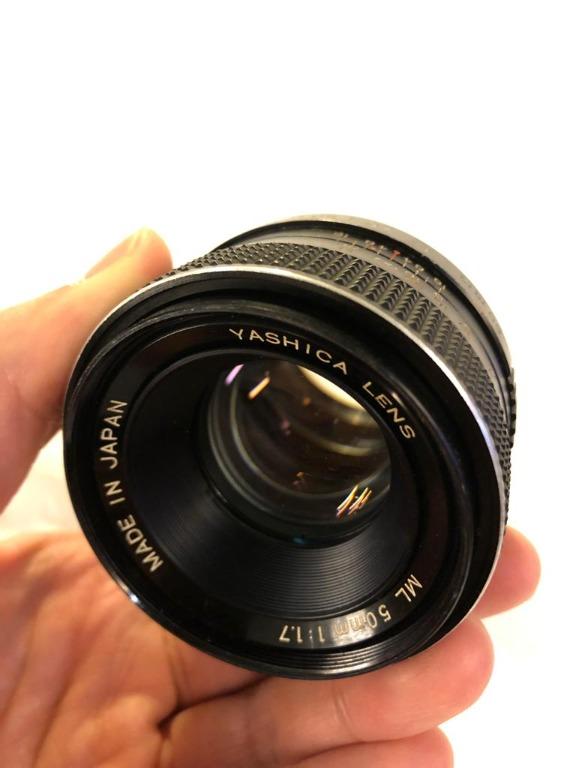 Yashica ML 50mm f/1.7 (改Nikon), 攝影器材, 鏡頭及裝備- Carousell