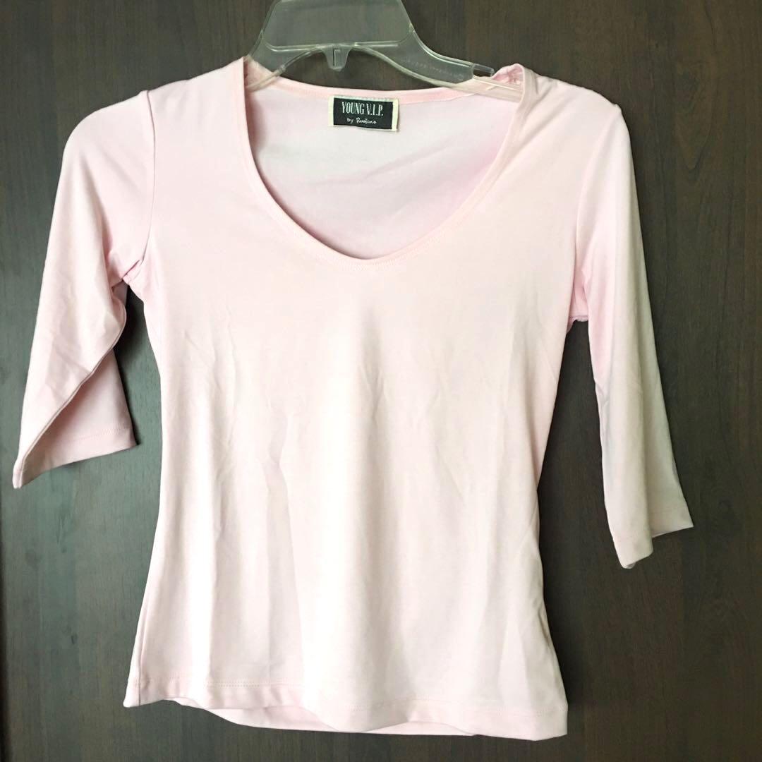 Young VIP Rustans Pink Lycra 3/4 (Category: Blouses) located in Manila. Submitted by thebookclubz (Listing ID 1165479446, Image 1). Description: Rustans New .