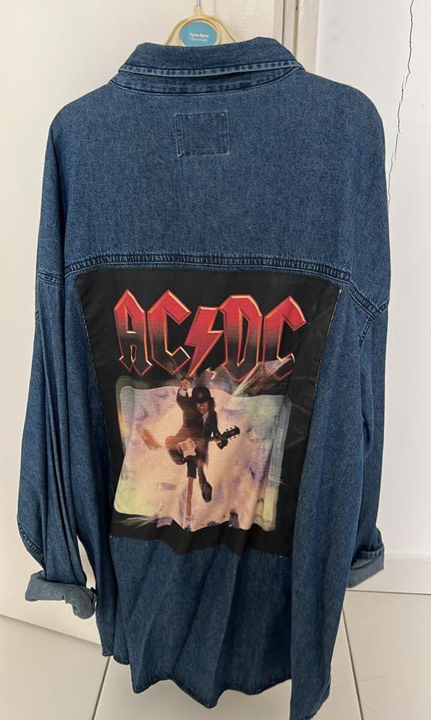 Zara ACDC Top