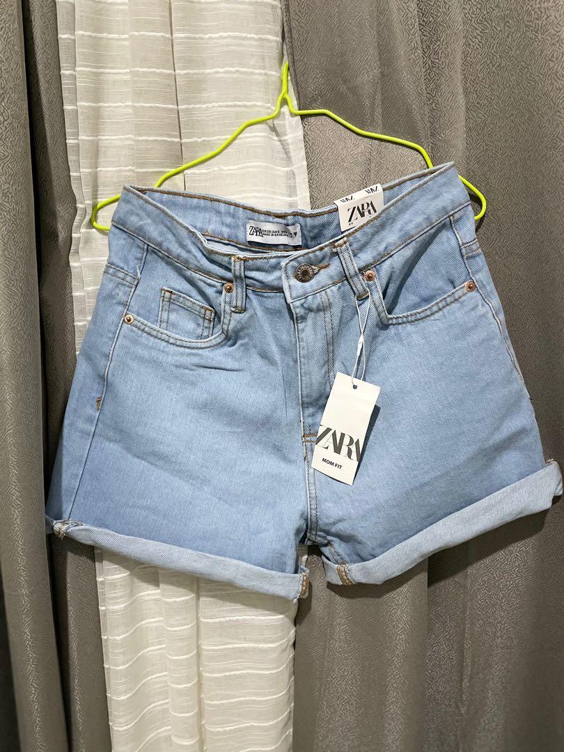 Zara mom shorts (Category: Shorts) located in Laoag. Submitted by ravmi (Listing ID 1165588428, Image 1). Description: Zara mom short with tag‼️ Brandnew. Got the wrong size. This is size28.