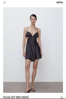 Zara Silk Mini Dress