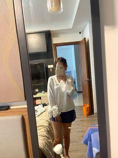 ZARA top tangan panjang