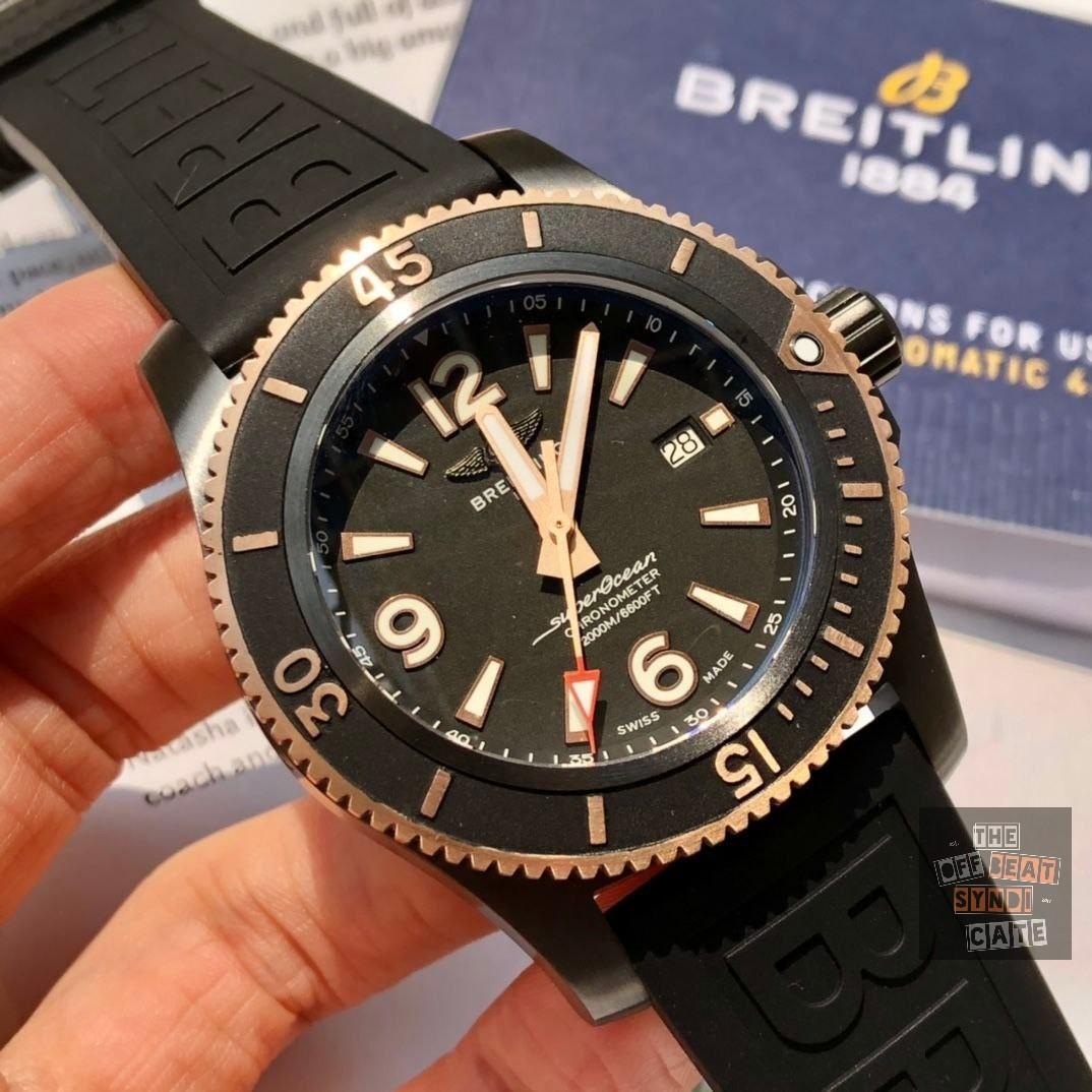 100 Original Old Stock Breitling Superocean Automatic 46 Men s Watch U17368221B1S1 pre order accept deposit Luxury Watches on Carousell
