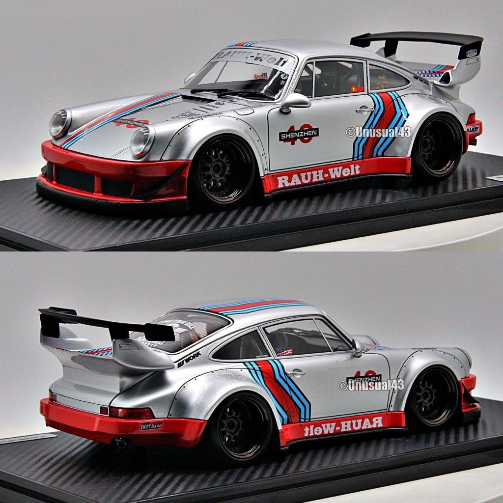 WEB限定70台 イグニッション 1/18 RWB 964 engine - ミニカー