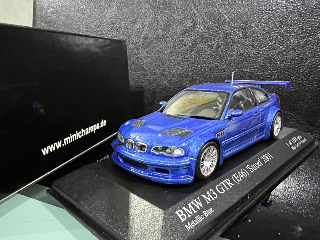 1/43 MINICHAMPS BMW M3 GTR (E46) STREET 2001 (limited