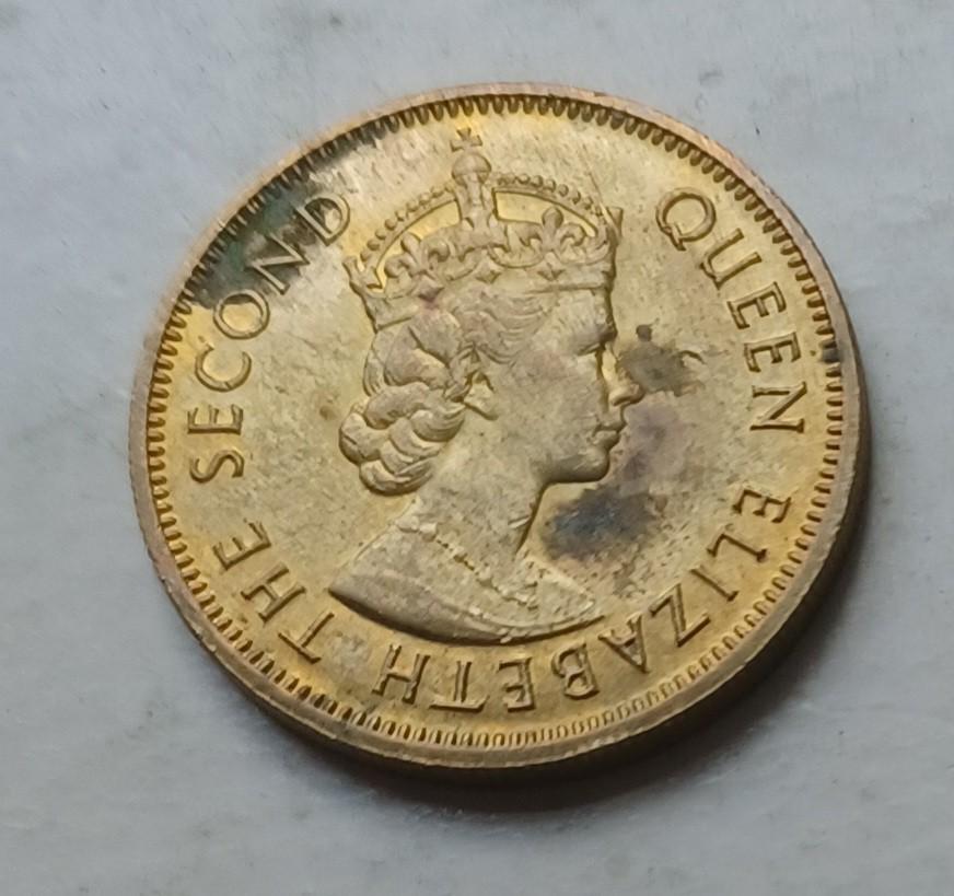 Hong Kong＄1 Dollars 1973年 廃盤香港硬貨 香港 1000ドル金貨 蛇年 1977