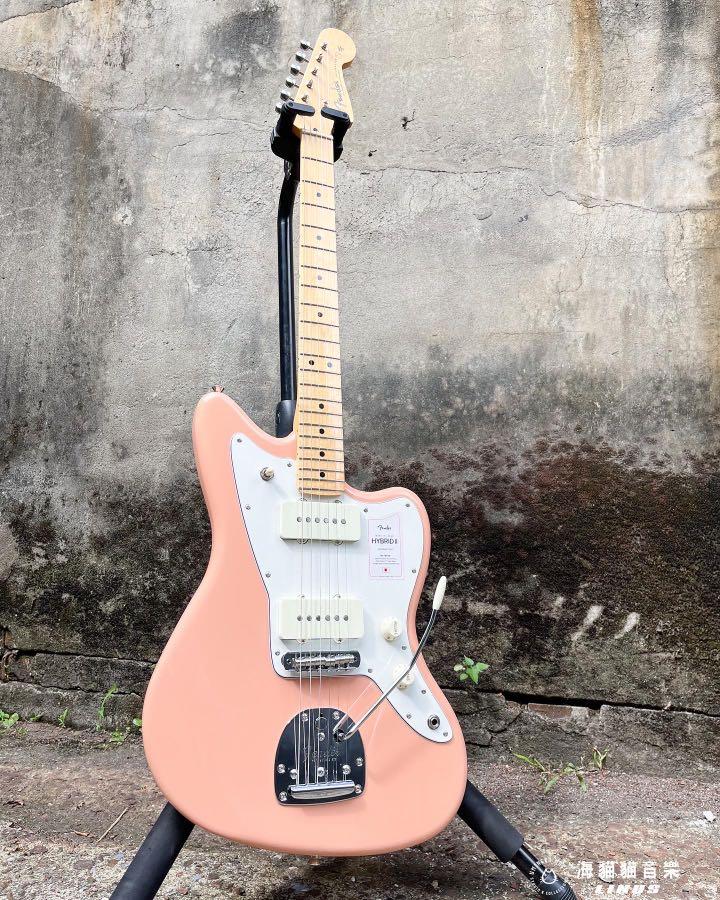 《限量粉色》2021 Fender made in Japan Hybrid II Jazzmaster Flamingo Pink電吉他