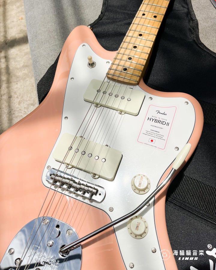 《限量粉色》2021 Fender made in Japan Hybrid II Jazzmaster Flamingo Pink電吉他