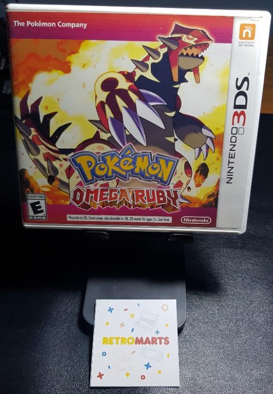 3DS Game Pokemon Omega Ruby, Video Gaming, Video Games, Nintendo on