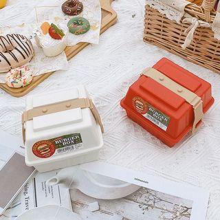 【現貨】漢堡盒 野餐盒 三明治早餐盒 露營保鮮盒