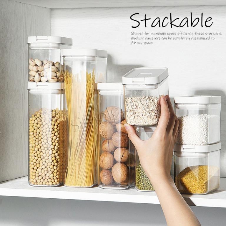 Spaghetti Pasta Noodle PP Storage Box Snacks Container With Lid DD 