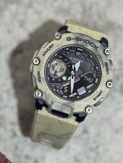 新款 沙漠大地特別系列 GA-2200SL-5a ga2200sl ga 2200sl沙漠混色 數碼指針 煞車碟運動款。CASIO G-SHOCK 正品正貨有保養。限時特價。64215941606529110