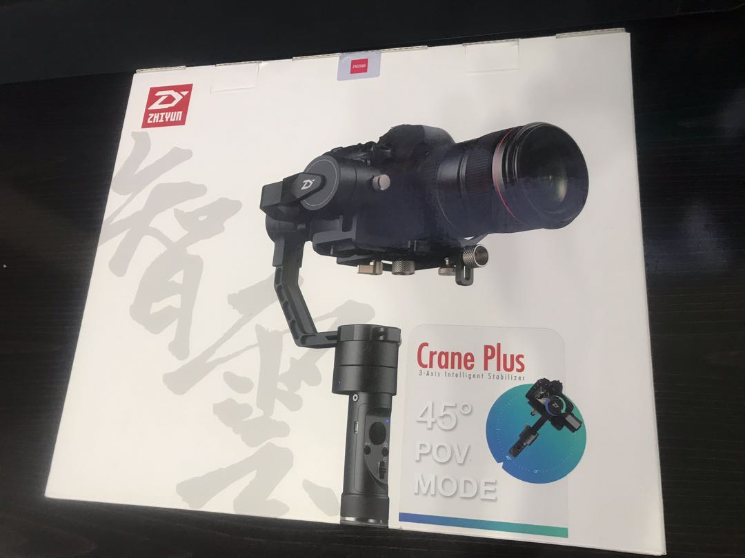 💥新Crane Plus 智雲智能三軸穩定器ZHIYUN Crane Plus 3-Axis Handheld