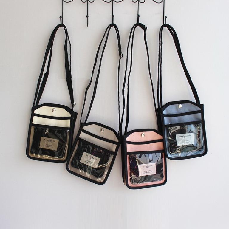 日本shoo La Rue 彩色帆布彩面斜咩袋 男裝 袋 小袋 Carousell