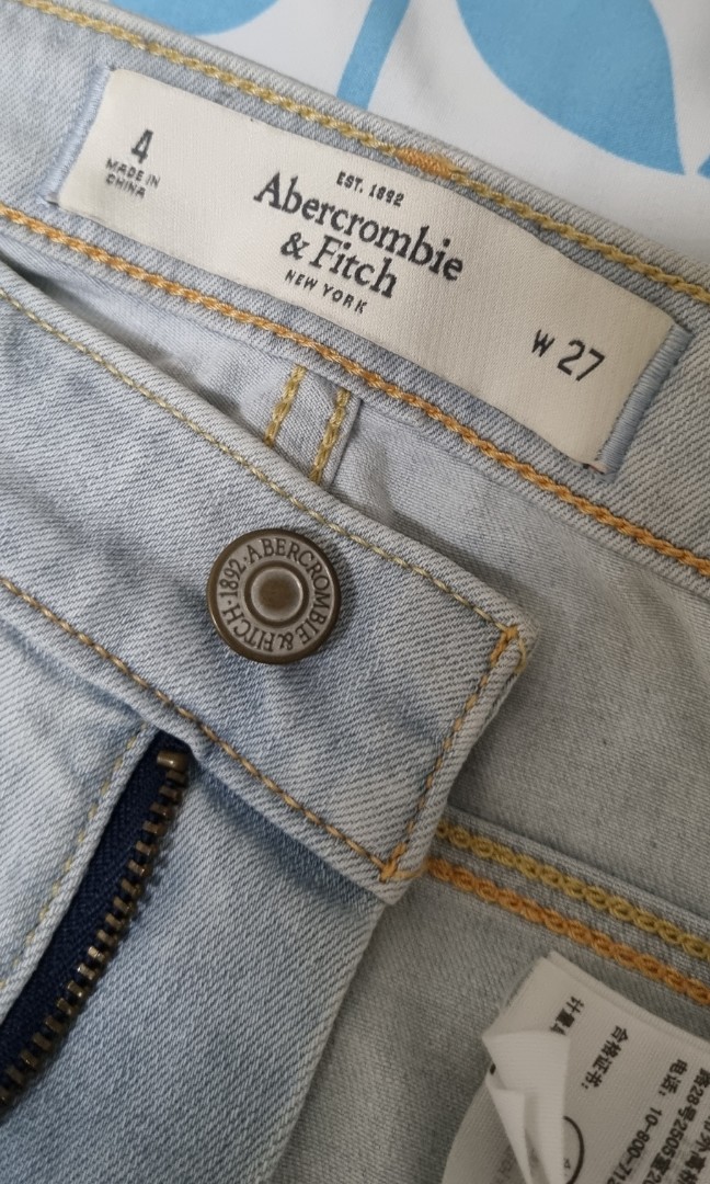 Abercrombie & fitch womens jeans top