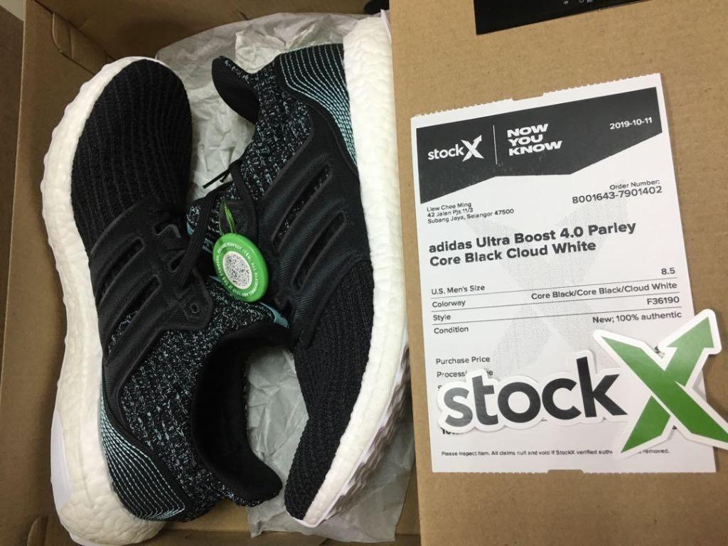 Adidas ultra boost 4.0 parley core black cloud white cheats 2025