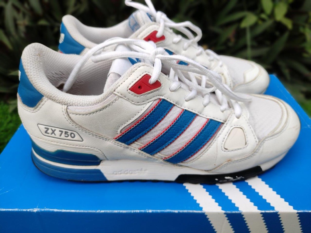 Adidas zx 750 bleu blanc rouge hotsell
