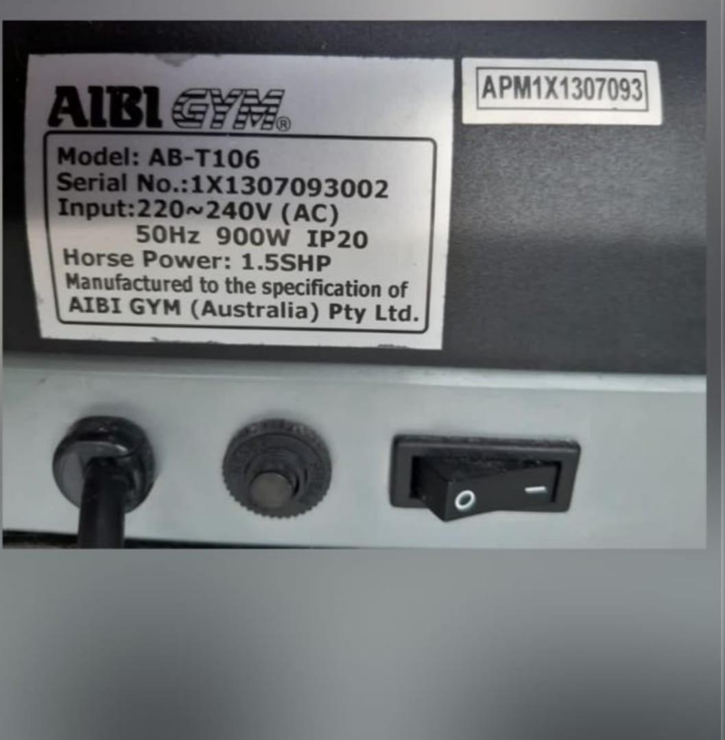 AIBI Motorised 2 in 1 thread mill with waist trimmer Sports