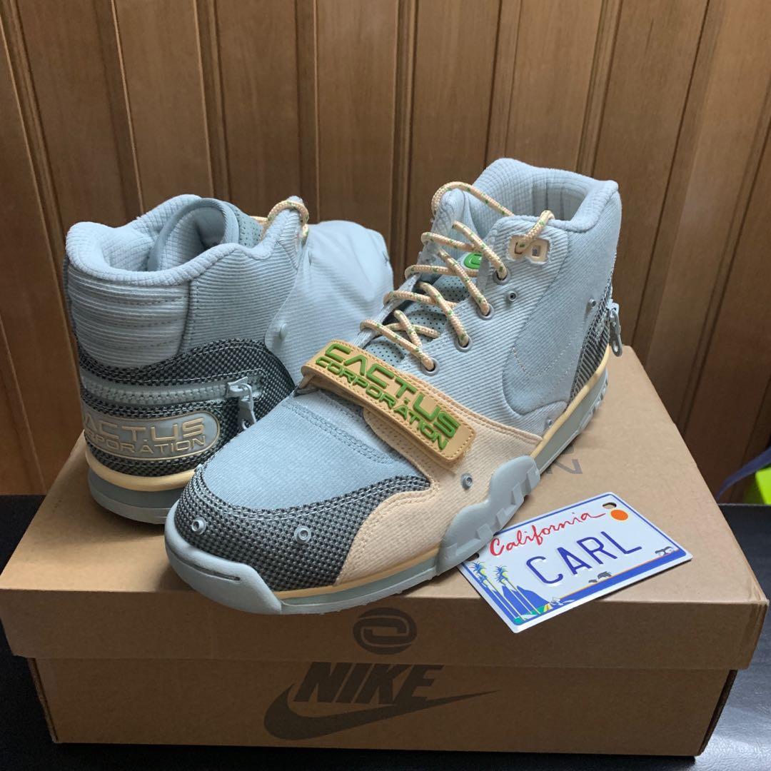 Air Trainer 1 x Travis Scott CACT.US CORP, Men's Fashion, Footwear,  Sneakers on Carousell